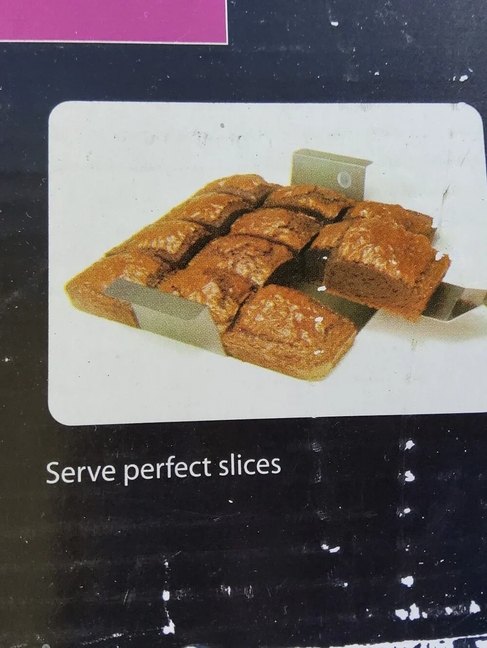 NEW Chicago Metallic Slice Solutions Bake Lift & Serve 9 x 9 3pc Brownie Pan Set